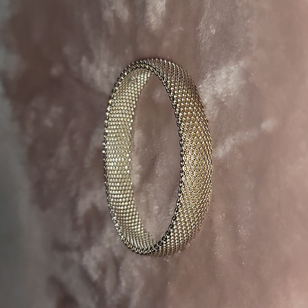 Beautiful .999 Silver Mesh Bracelet!